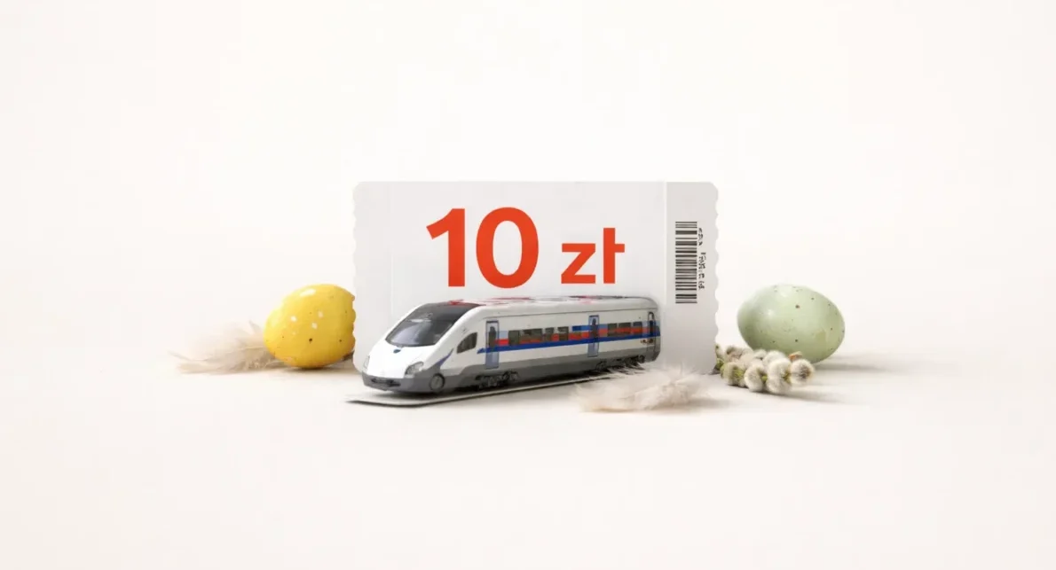 Bilety za 10 zł do Warszawy: Promocja PKP Intercity 2026