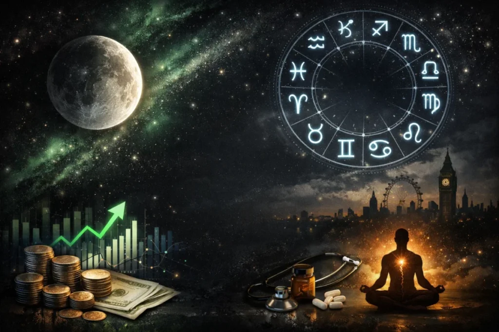 Horoskop na dziś 8 kwietnia 2026 Polska wyjaśnia wpływ burzy geomagnetycznej, fazy Księżyca i prac w ogrodzie na pieniądze, zdrowie i decyzje oraz wskazuje dzień korekty