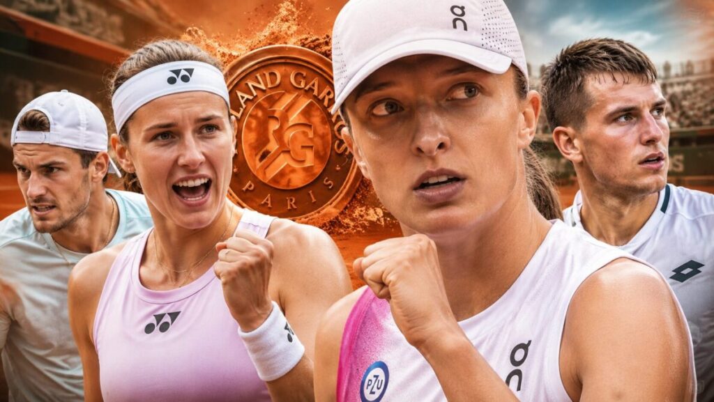 Roland Garros 2026: wyniki dnia 1, awanse Polaków, mecze Igi Świątek, Mai Chwalińskiej i Huberta Hurkacza oraz pełne podsumowanie najważniejszych wydarzeń z Paryża.