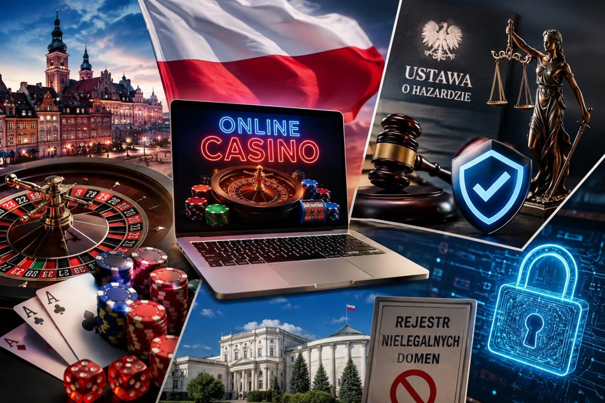 Kasyna online w Polsce w 2026 roku wymagają ostrożności: sprawdź legalność operatora, rejestr domen, zasady wypłat, limity gry i ochronę przed nielegalnymi platformami.